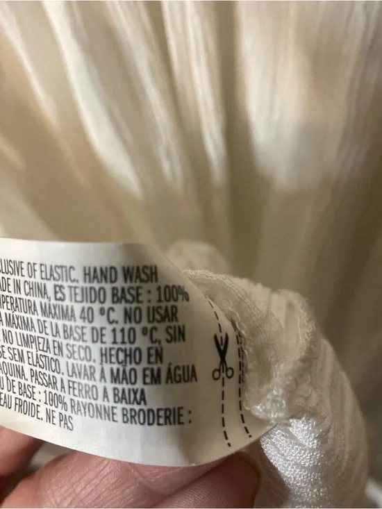 Forever 21 Boho Cottage Core Festival Floral Beachwear Smocked Waist Size Small - Picture 14 of 15